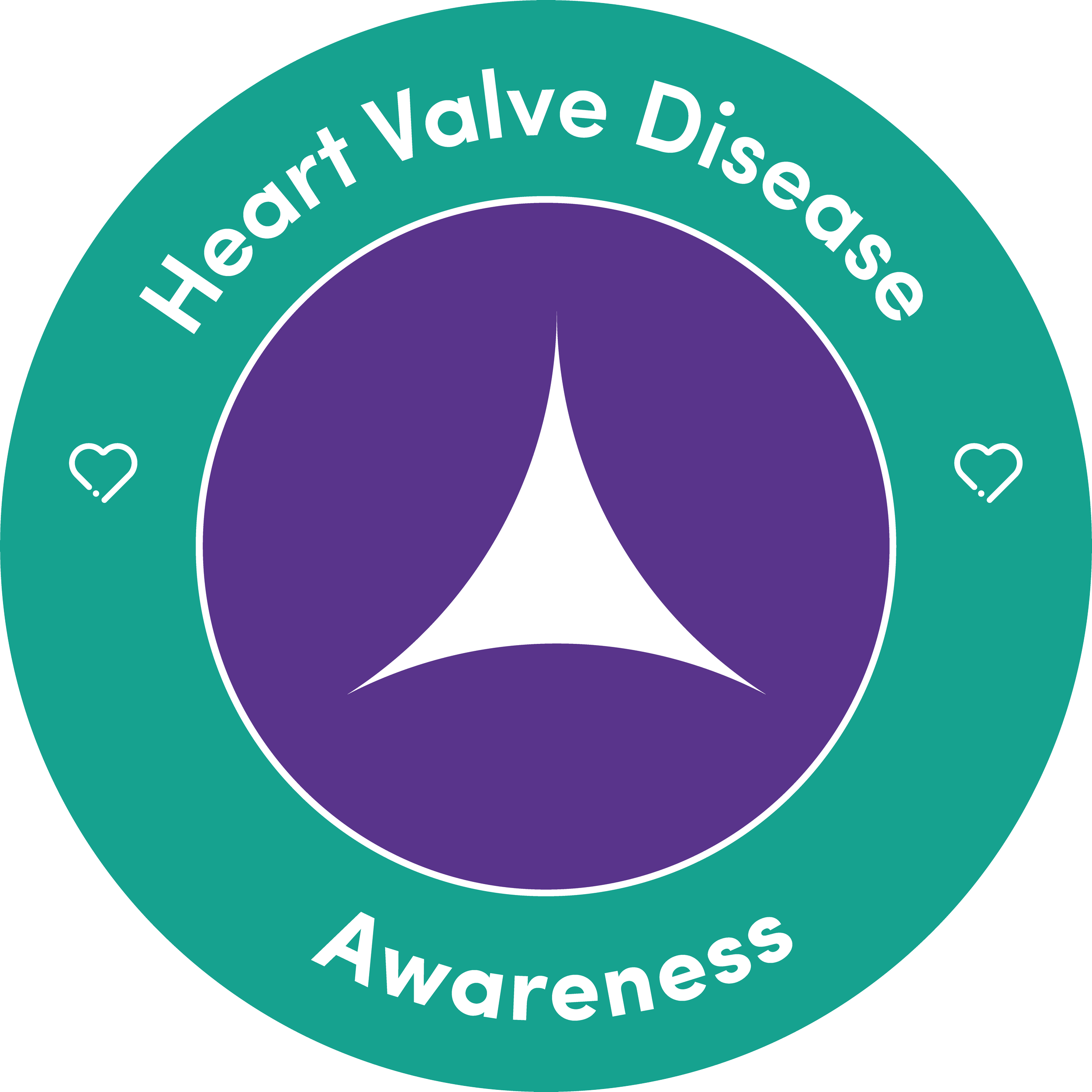 Heart Valve Disease Awareness Logo